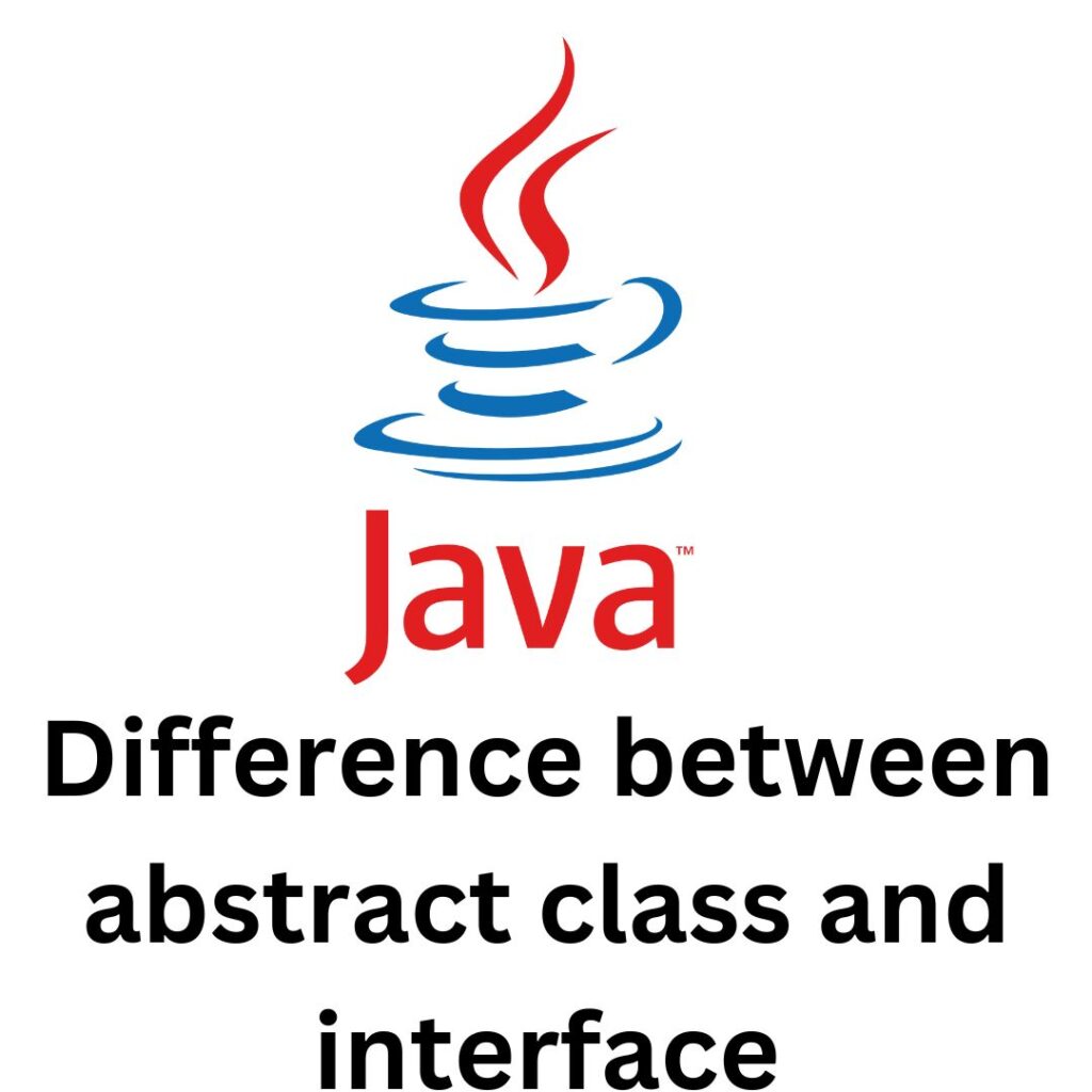 Difference Between Abstract Class And Interface - Tutorials Point By ...