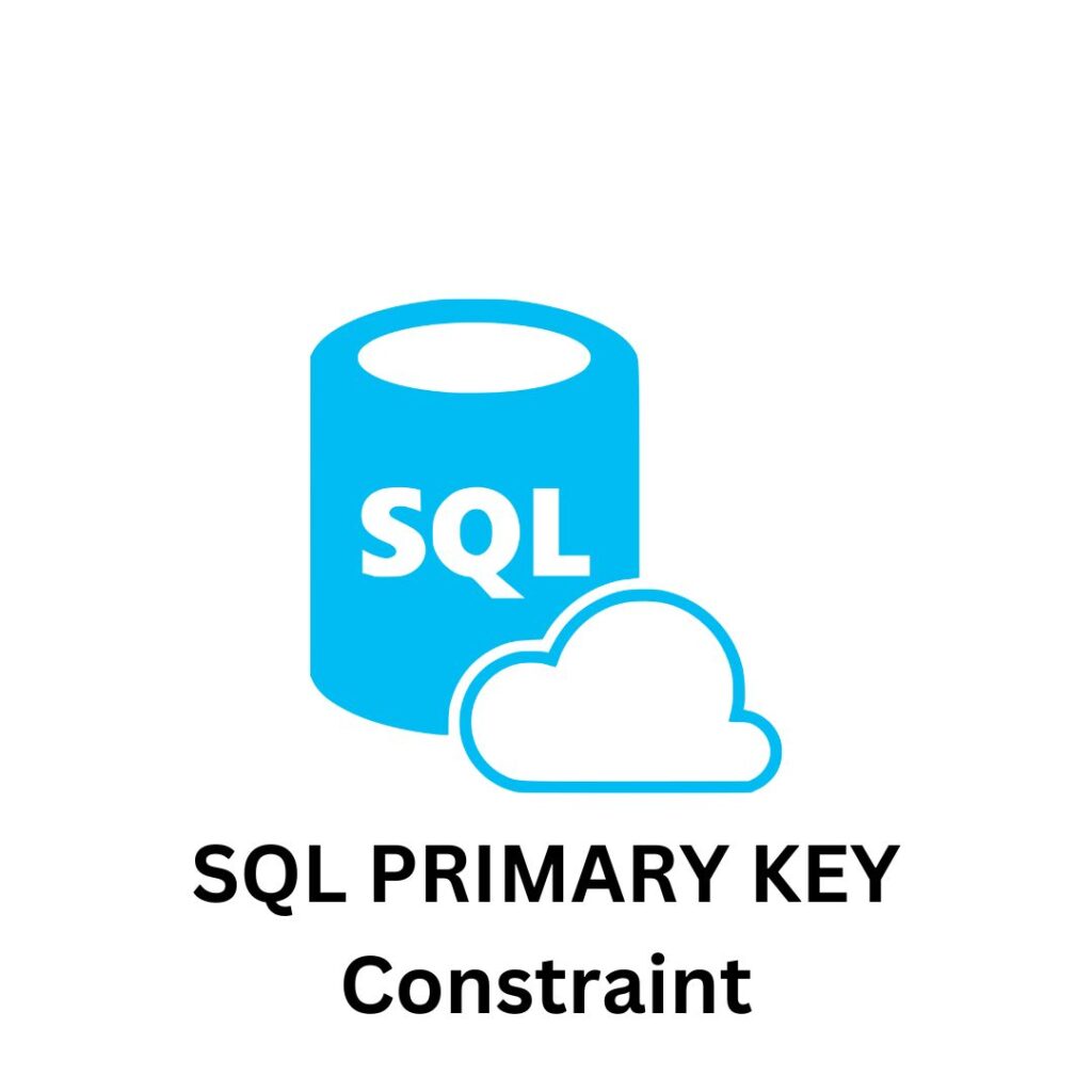 SQL PRIMARY KEY Constraint